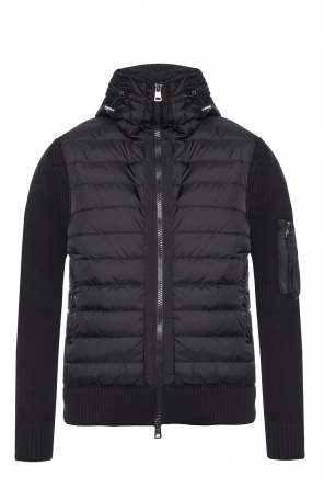 Hooded down jacket with logo, zdjęcie 1 Hooded down jacket with logo od Moncler